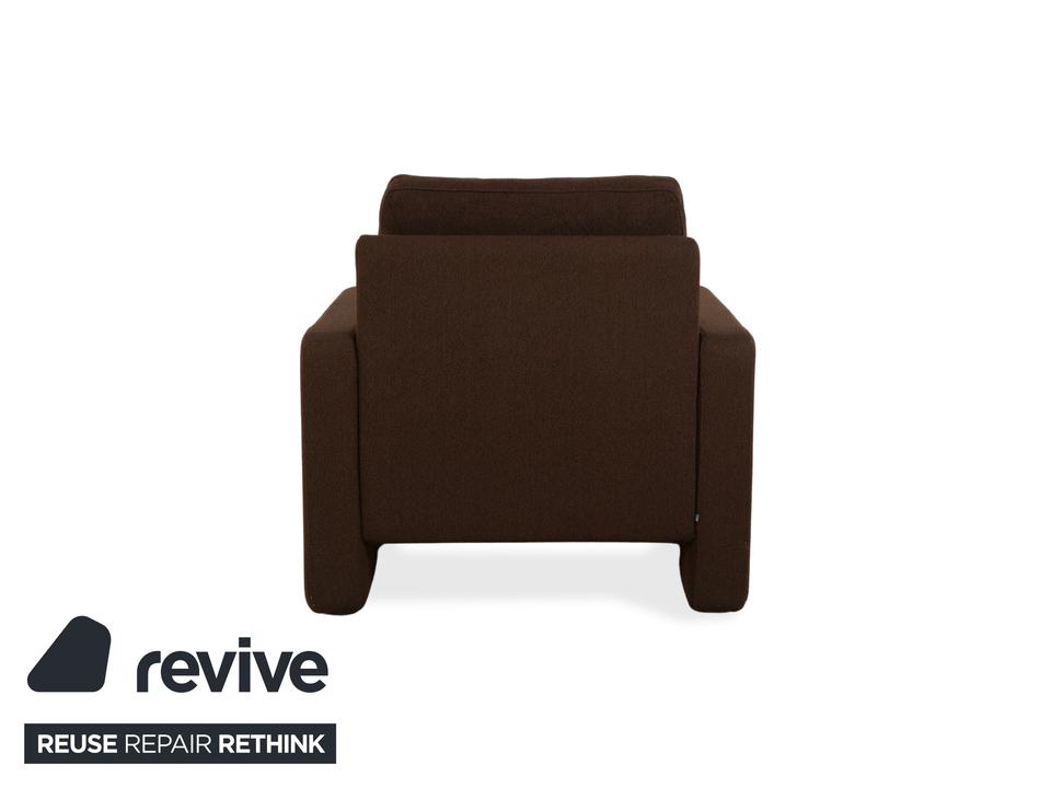 Cor Conseta Stoff Sessel Dunkelbraun – Bild 6