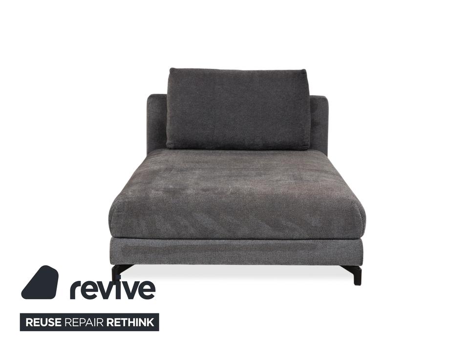 Rolf Benz Nuvola Stoff Liege Grau Daybed – Bild 14