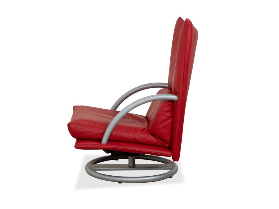 Rolf Benz BMP 418 Leder Sessel Rot – Bild 13