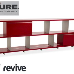 Piure Holz Sideboard Rot