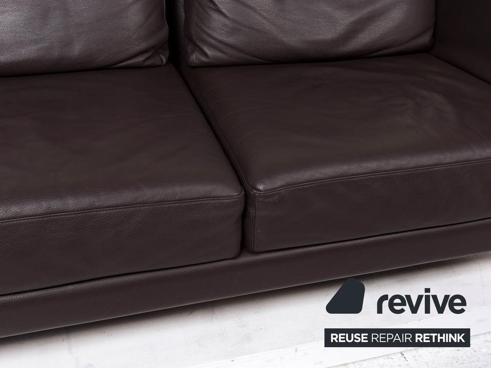 Brühl Moule (medium) Leder Sofa Braun Dunkelbraun Relaxfunktion ✨ – Bild 4