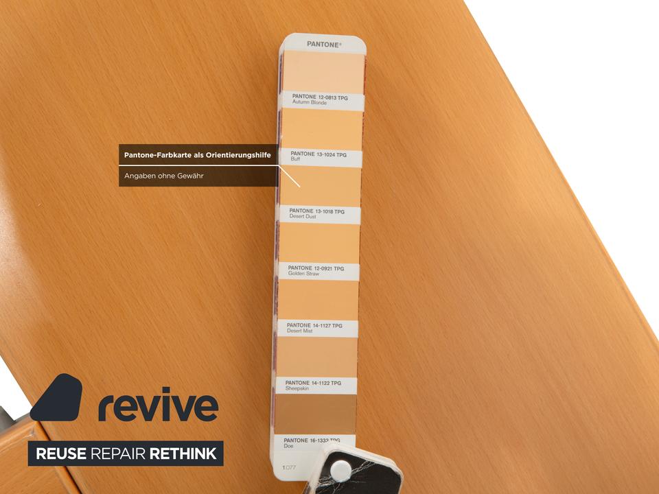 Ligne Roset Holz Bett Doppelbett Braun 200x180 cm – Bild 7