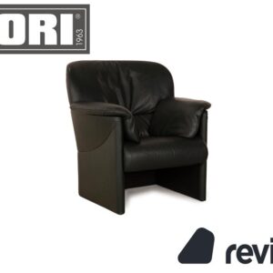 Jori Leder Sessel Dunkelgrün