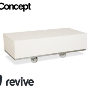 BoConcept Lugano Holz Sideboard Weiß Creme