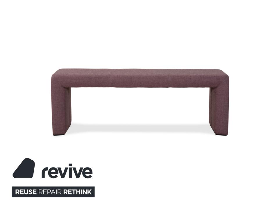 Musterring Stoff Hocker Bank Lila Rosé – Bild 7