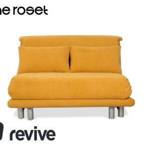 Ligne Roset Multy Zweisitzer Stoff Gelb manuelle Funktion