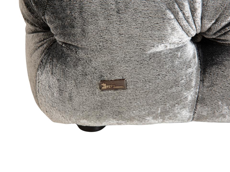 Bretz Cocoa Island Stoff Ecksofa Grau Sofa Couch Relaxsofa – Bild 14