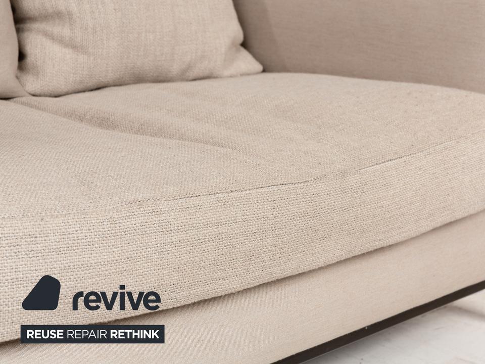 Minotti Andersen Lovechair Stoff Sessel Beige – Bild 4