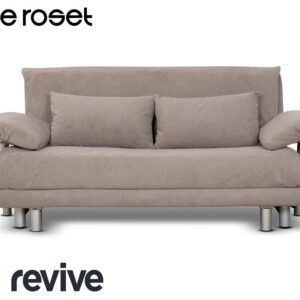 ligne roset Multy Stoff Dreisitzer Beige Hellgrau Sofa Couch ✨