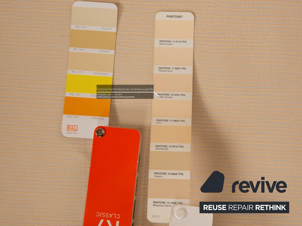 Cor Conseta Stoff Zweisitzer Creme Beige Sofa Couch – Bild 7