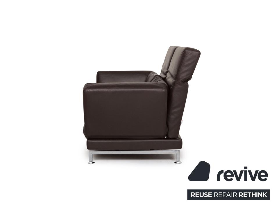 Brühl Moule (medium) Leder Sofa Braun Dunkelbraun Relaxfunktion ✨ – Bild 10