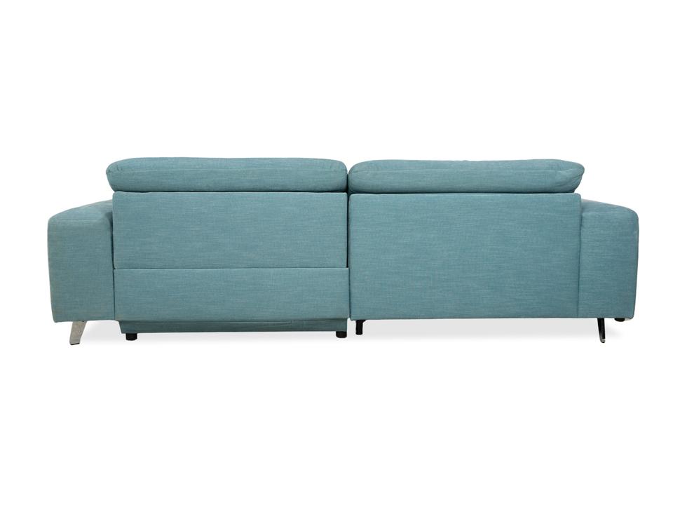 Ewald Schillig Hope Stoff Ecksofa Blau Grün elektrische Funktion – Bild 16