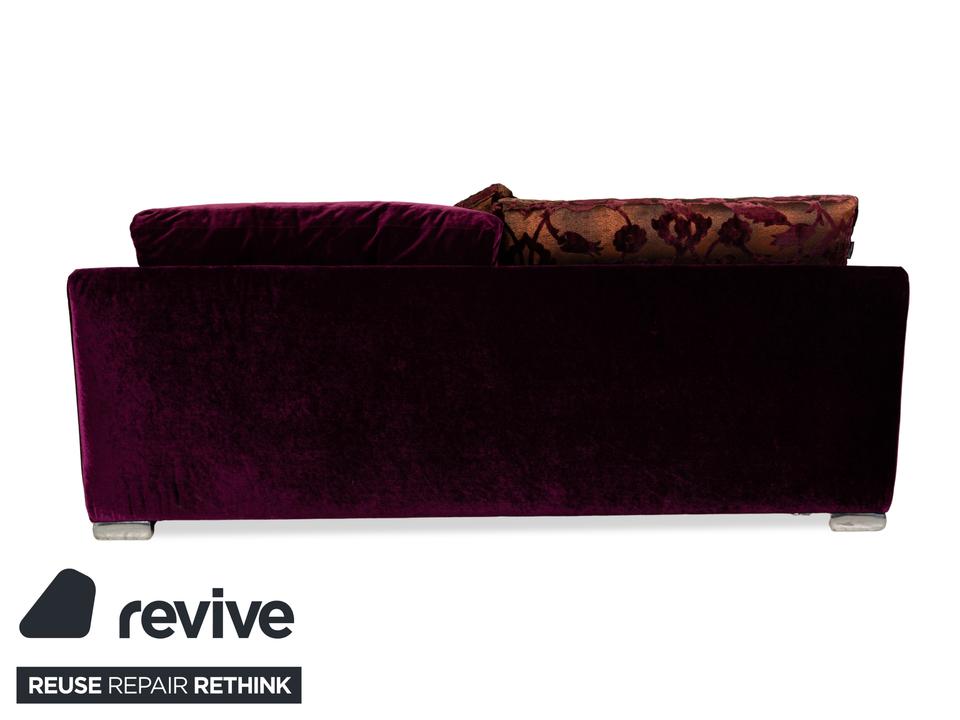 Bretz Filousof Stoff Viersitzer Lila Sofa Couch – Bild 11