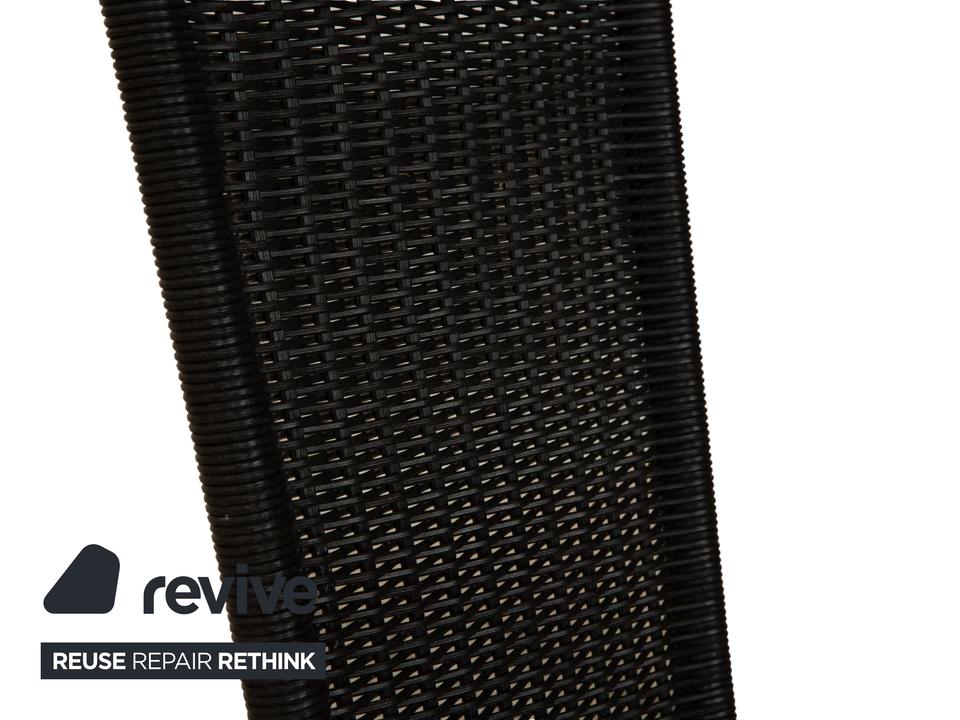 6er Garnitur Tecta B20 Dunkelgrau Geflecht – Bild 4