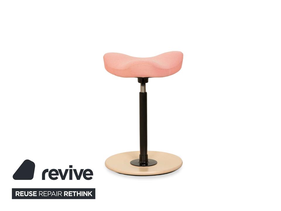 Varier Move Sitz-Steh Hocker Stuhl Rosa Korall Revive 524 Basis – Bild 11