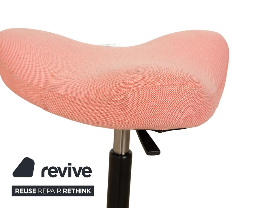 Varier Move Sitz-Steh Hocker Stuhl Rosa Korall Revive 524 Basis – Bild 5