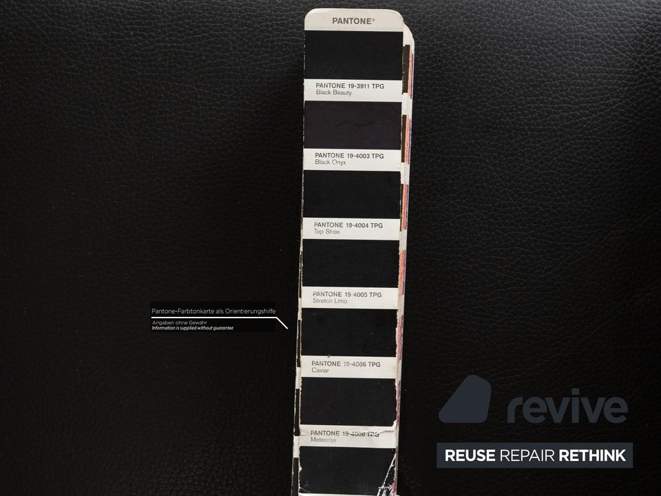 FSM Sesam Leder Sessel Schwarz – Bild 5