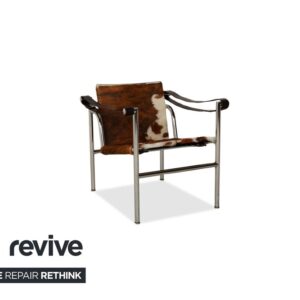 Cassina Le Corbusier LC 1 Fell Sessel Braun Kuhfell Bauhaus