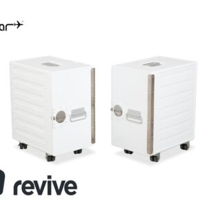 bordbar Box Container Weiß Anschlag rechts Flugzeugtrolley inkl.