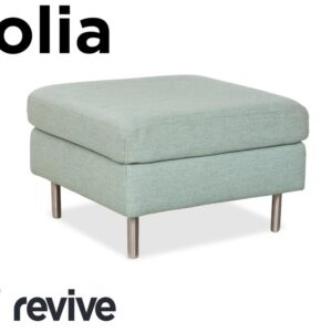 Bolia Scandinavia Stoff Hocker Grün Blau
