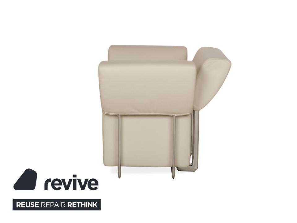 COR Clou Leder Sessel Creme manuelle Funktion – Bild 15