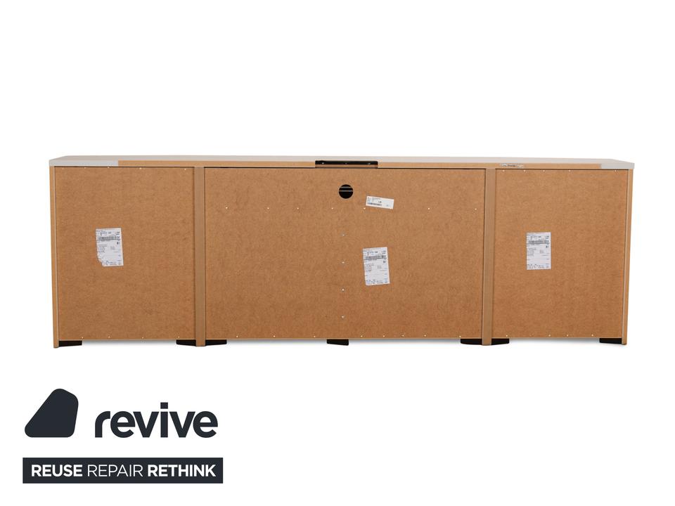 Musterring Kira Holz Sideboard Weiß Grau – Bild 10