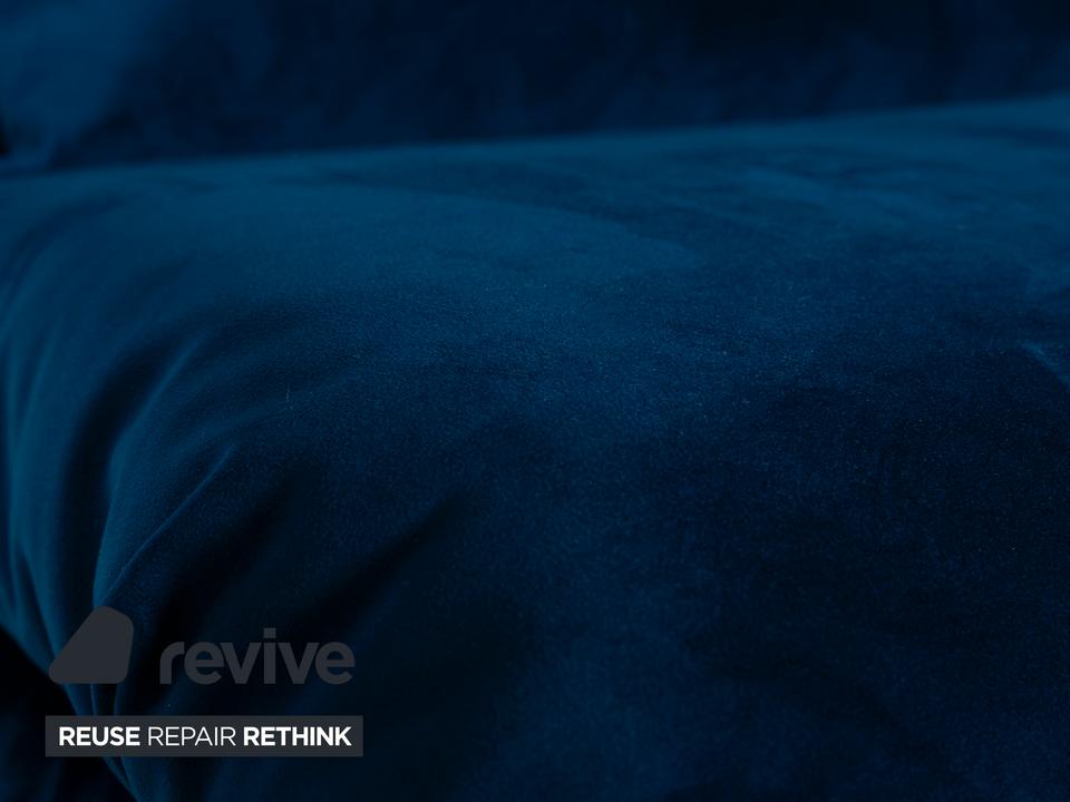 Ligne Roset Multy Stoff Sessel Blau Schlaffunktion Neubezug ✨ – Bild 7