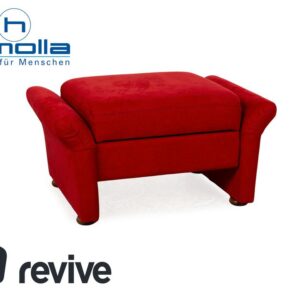 Himolla Stoff Hocker Rot