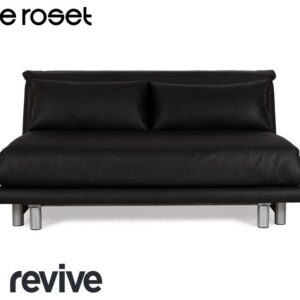 Ligne Roset Multy Stoff Dreisitzer Schwarz Anthrazit manuelle ✨