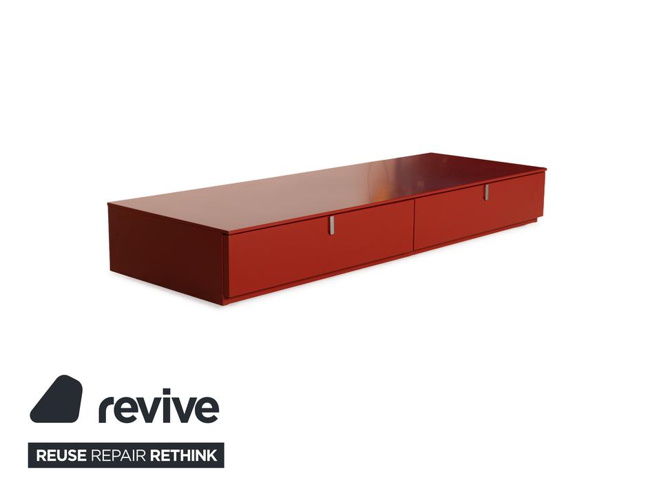 Kettnacker Holz Sideboard Rot Lowboard – Bild 3