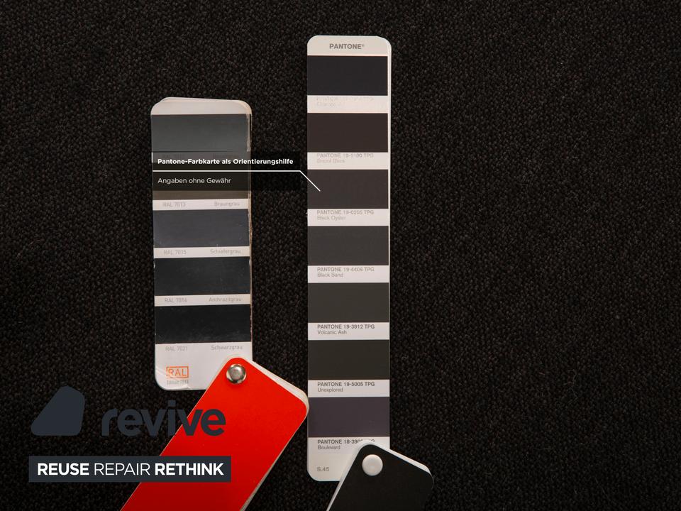 Minotti White Stoff Ecksofa Grau Sofa Couch – Bild 8