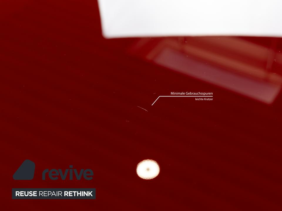 Spectral Holz Sideboard Rot Braun Schwarz Lowboard – Bild 8