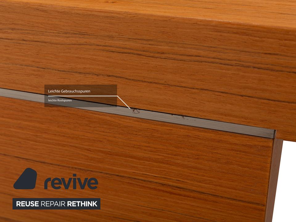 Poliform Holz Esstisch Braun 260 x 100 cm – Bild 6