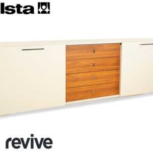 Hülsta Holz Sideboard Creme Braun