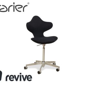 Varier Active Bürostuhl Stoff Stuhl Dunkelblau High Chrom FAME