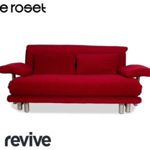 Ligne Roset Multy Stoff Dreisitzer Bordeaux Schlaffunktion ✨
