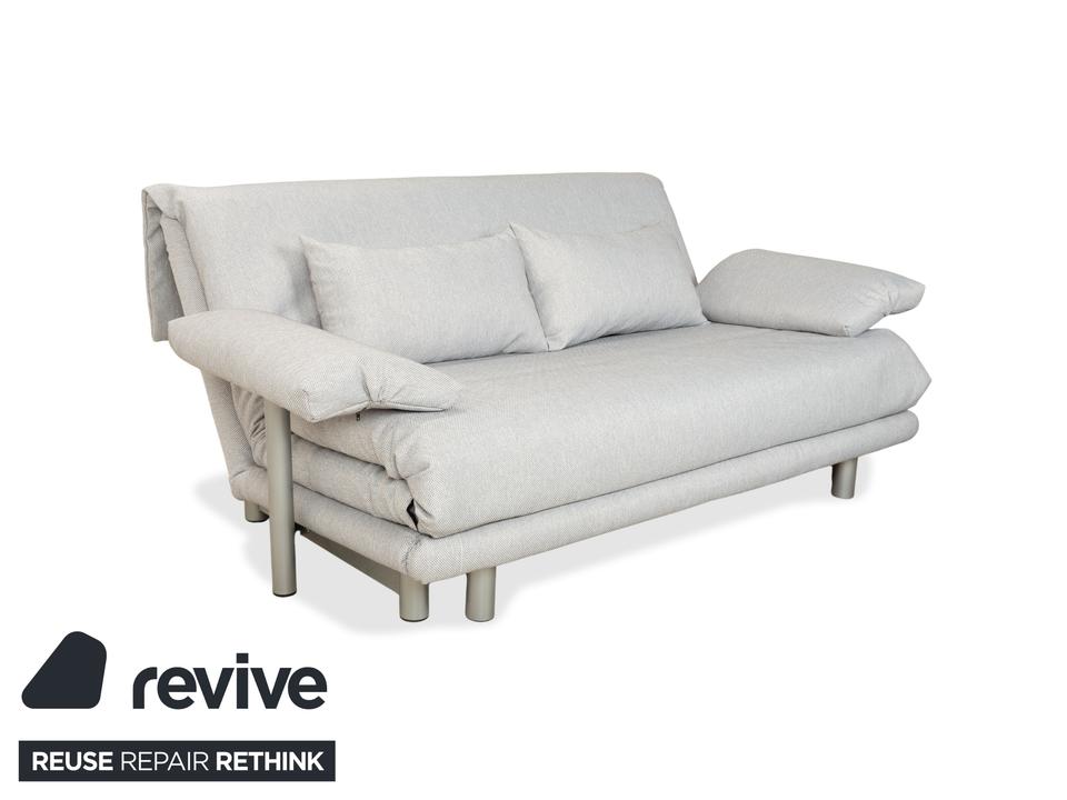 Ligne Roset Multy Dreisitzer Stoff Grau manuelle Schlaffunktion ✨ – Bild 4