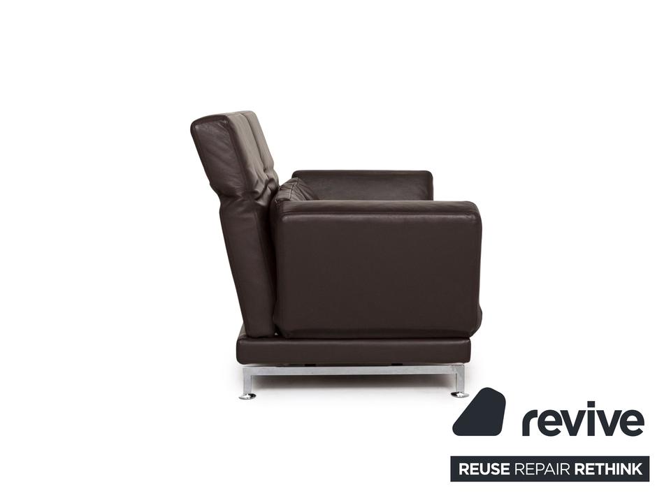 Brühl Moule (medium) Leder Sofa Braun Dunkelbraun Relaxfunktion ✨ – Bild 8