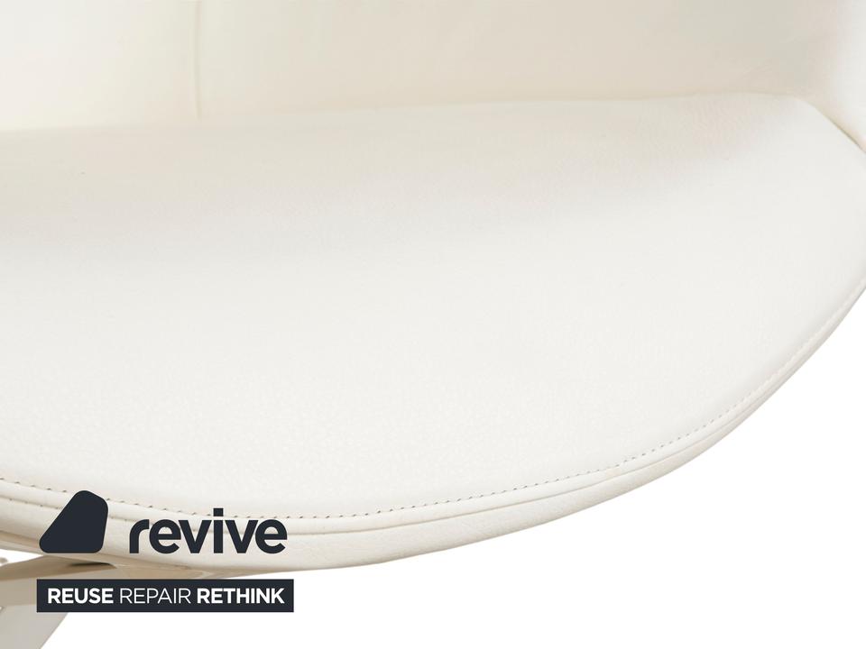 Cassina Auckland Leder Sessel Creme manuelle Funktion inkl. – Bild 5