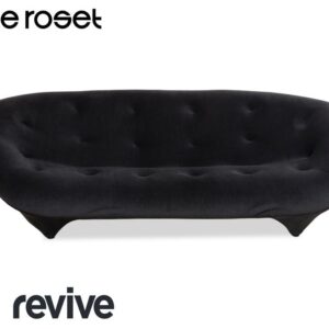Ligne Roset Ploum Stoff Dreisitzer Anthrazit Grau Sofa Couch ✨