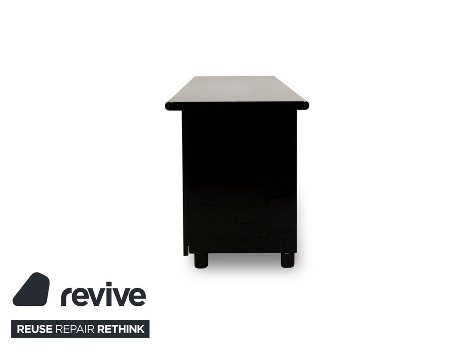 Verardo Holz Sideboard Schwarz – Bild 12