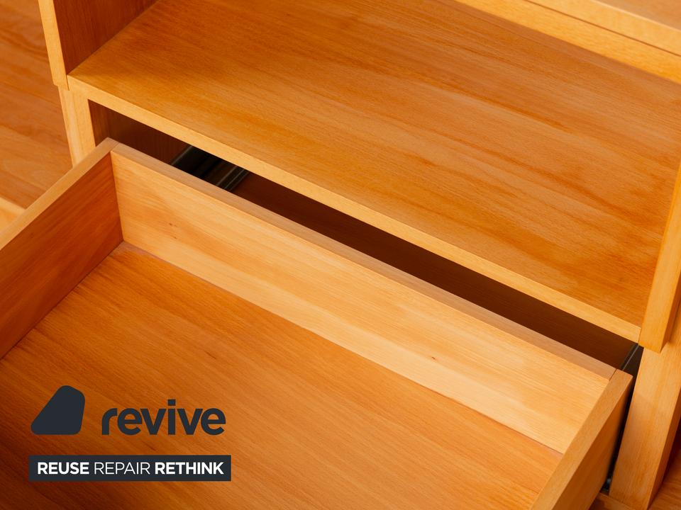 Grüne Erde Holz Sideboard Hellbraun Massivholz Schublade – Bild 4