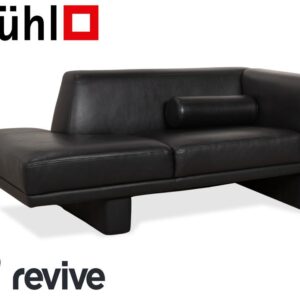 Brühl Visavis Leder Liege Schwarz