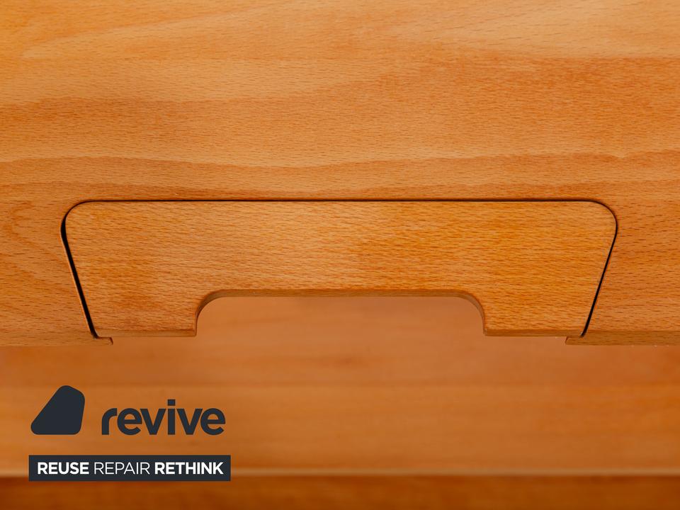 Grüne Erde Holz Sideboard Hellbraun Massivholz Schublade – Bild 5