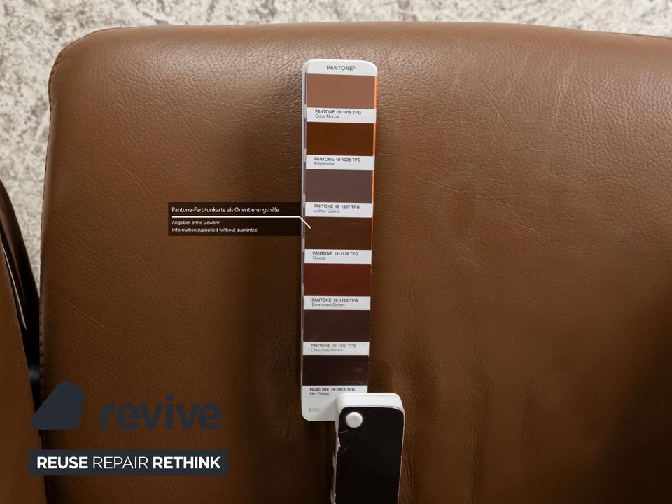 Stressless Jazz M Leder Sessel Braun inkl. Hocker manuelle – Bild 5