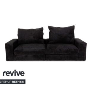 MYCS FLAYR Stoff Viersitzer Schwarz Sofa Couch