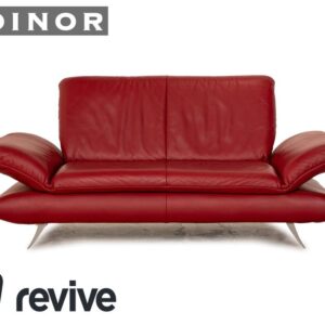 Koinor Rossini Leder Zweisitzer Rot manuelle Funktion ✨