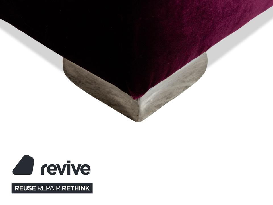 Bretz Filousof Stoff Viersitzer Lila Sofa Couch – Bild 6