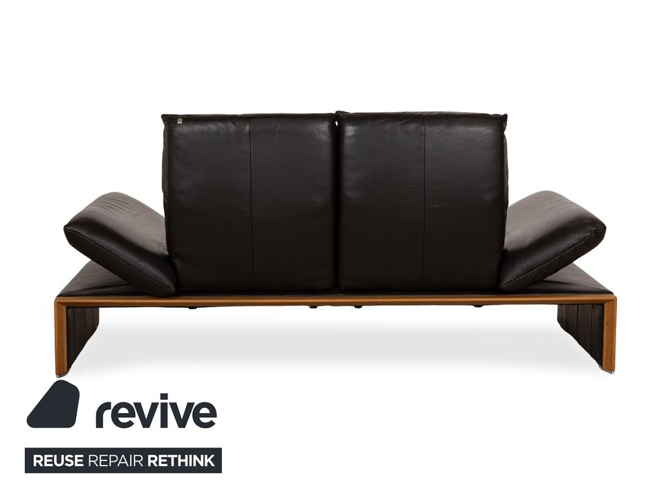 Koinor Harriet Leder Dreisitzer Dunkelbraun manuelle Funktion – Bild 13