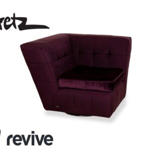 Bretz Tiziana Stoff Sessel Lila